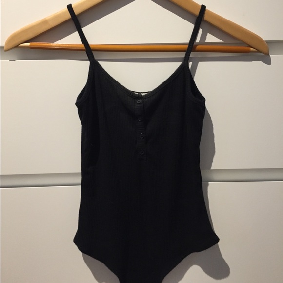 Garage black bodysuit Clearance